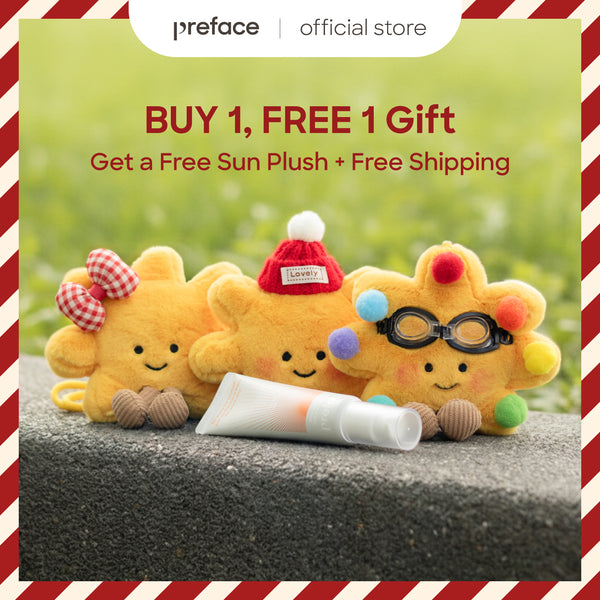 [X'mas Duo] Skin Regenerating Hybrid Sun Essence 50ml + Sun Plush